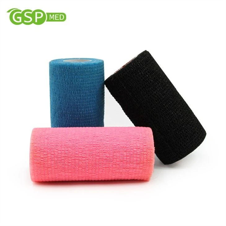 7cm * 27m Bandage Colorful Sports Wrap Bandage Medical Foam Adhesive Bandage