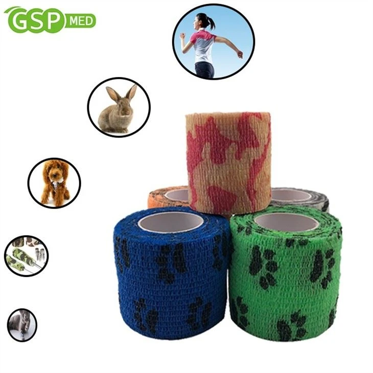 Non-Woven Cohesive Elastic Bandage With Bitter