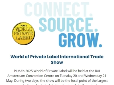 Invitație la World of Private din 2025 a PLMA